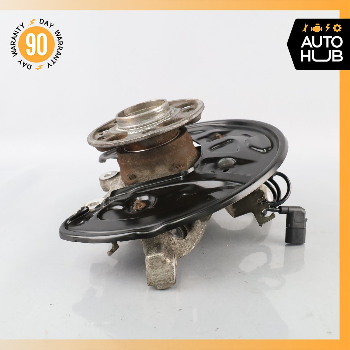 17-20 Mercedes W213 E300 E350 Rear Left Side Spindle Knuckle Hub OEM - photo 8