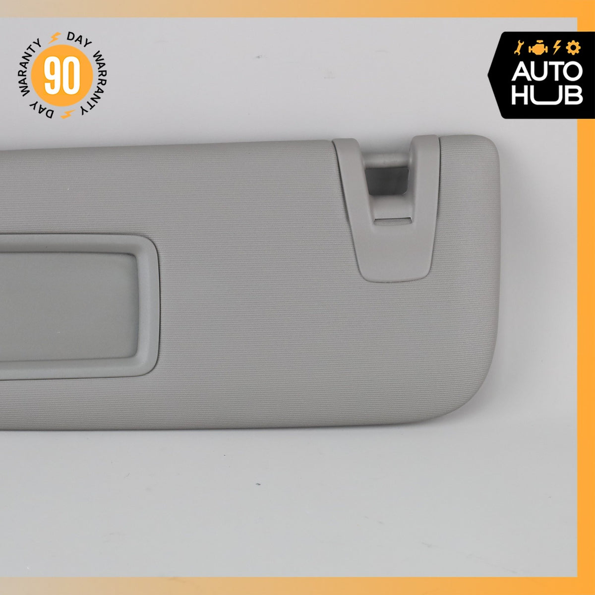 10-16 Porsche Panamera 970 Left Driver Side Sun Visor Sunvisor Gray OEM - photo 7