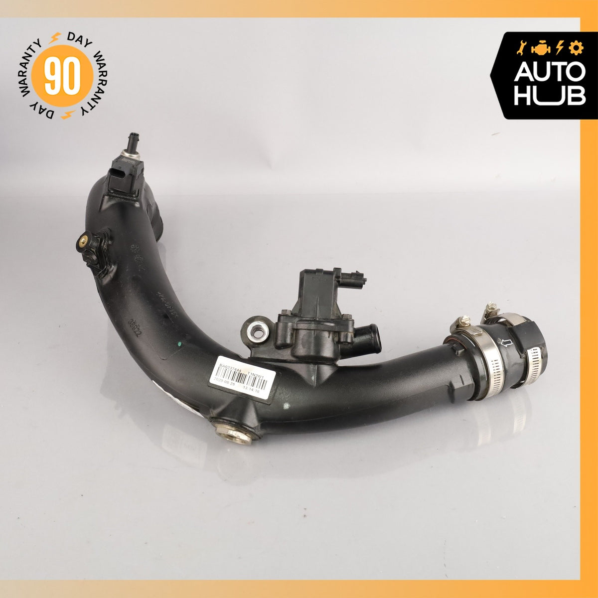 17-26 Alfa Romeo 949 Stelvio Engine Motor Intercooler Hose Pipe OEM 50k - photo 2
