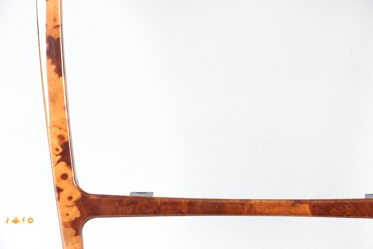 03-04 Mercedes W209 CLK320 CLK500 Center Console Trim Bezel Wood OEM - photo 5