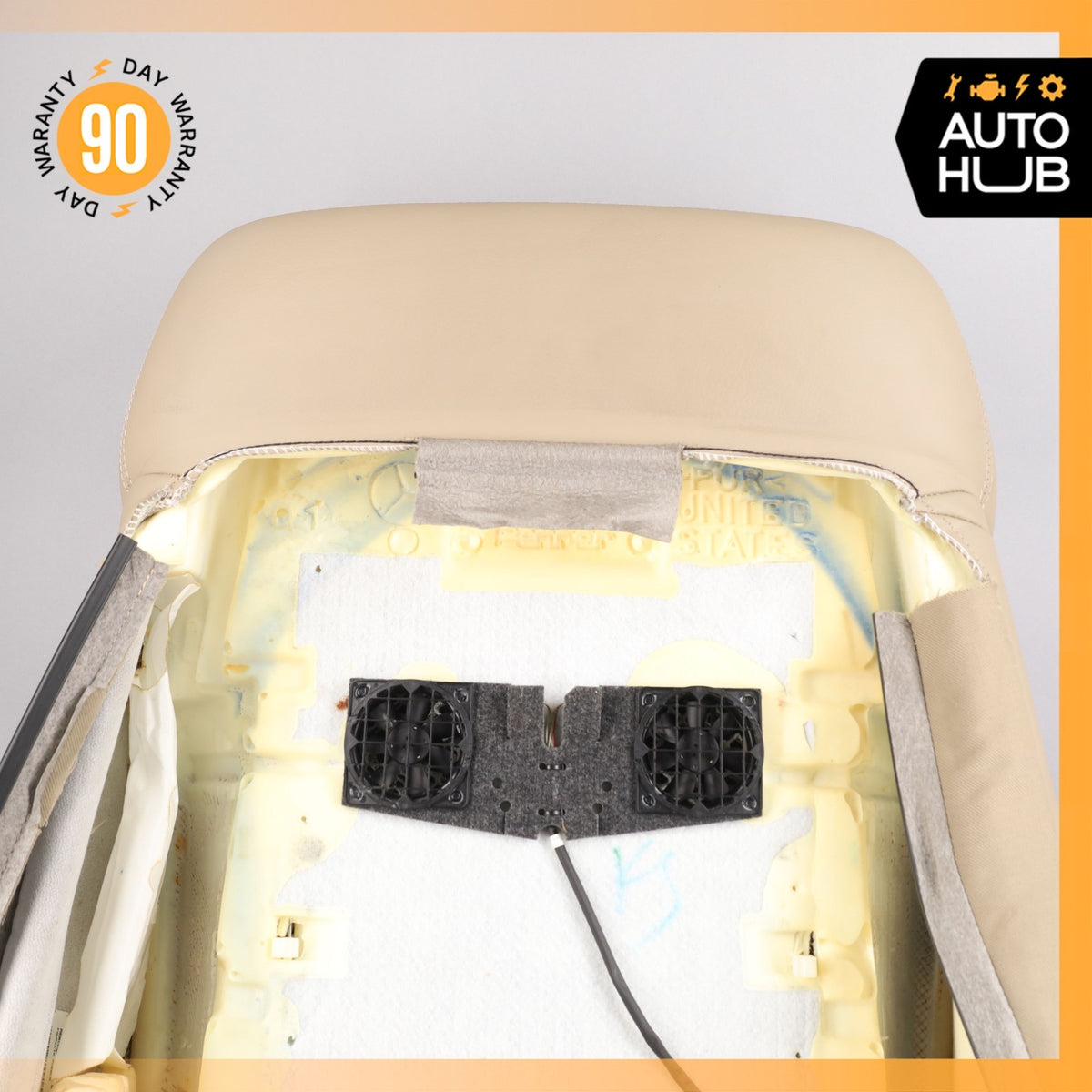 12-16 Mercedes X166 GL550 ML350 Seat Cushion Top Upper Front Left Side OEM - photo 15