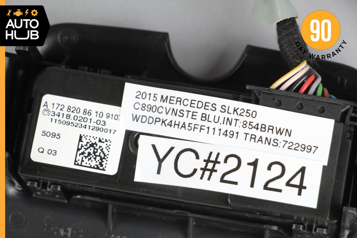 Mercedes R172 SLK250 GLE350 C350 Overhead Emergency Panel Control Switch OEM 11k - photo 11