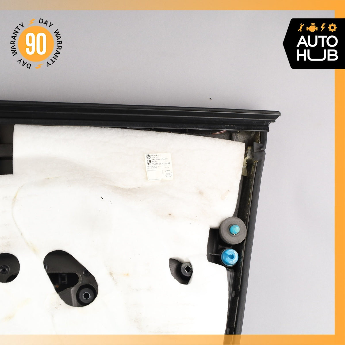 03-06 Porsche Cayenne 955 Front Left Side Interior Door Panel Leather Black OEM - photo 18
