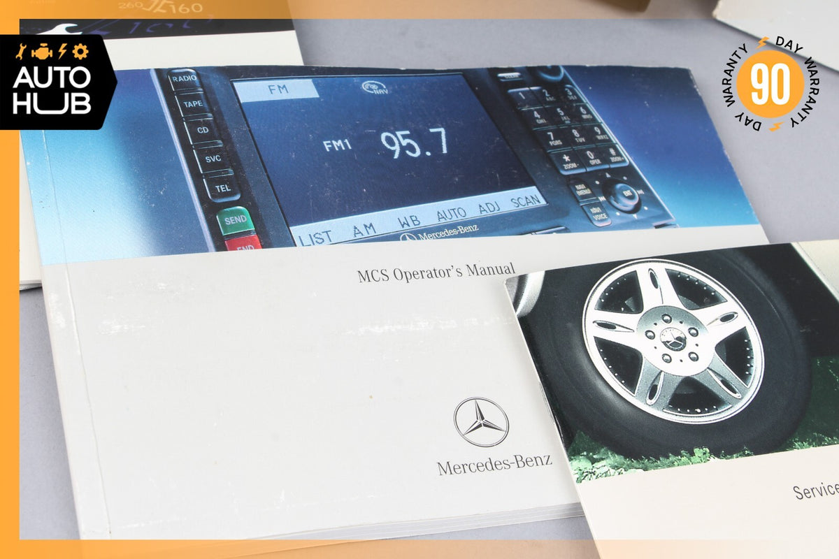 2003 Mercedes-Benz W163 ML500 Owner's Manual Book Assembly OEM - photo 5