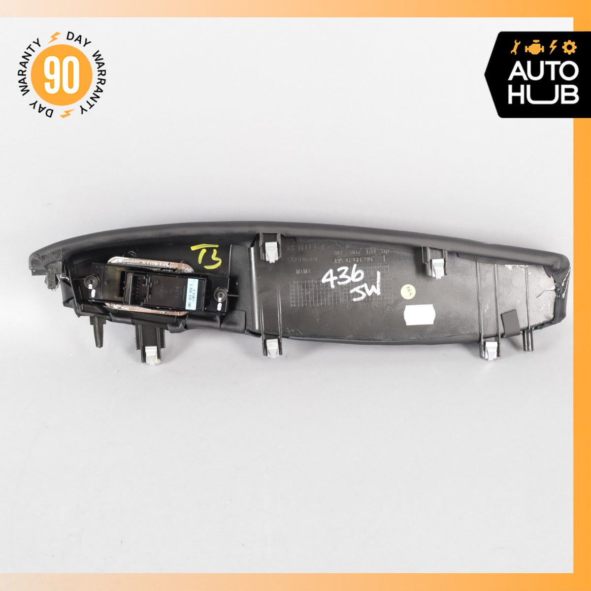 12-17 Bentley Continental GT Rear Right Interior Door Panel Armrest OEM 73k - photo 19