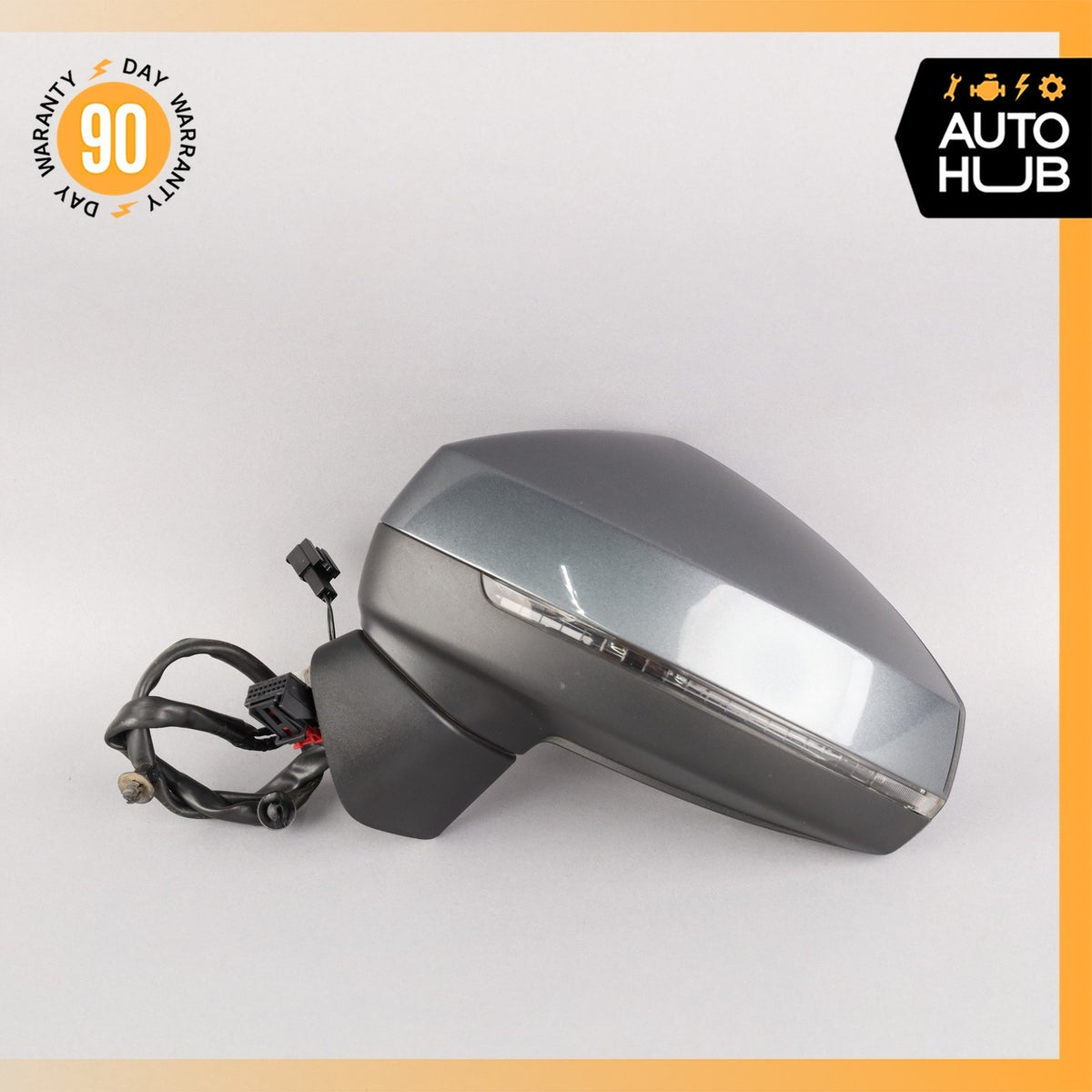 16-18 Audi 8V A3 E-Tron Front Left Side Rear View Mirror w/ Blind Spot OEM - photo 8