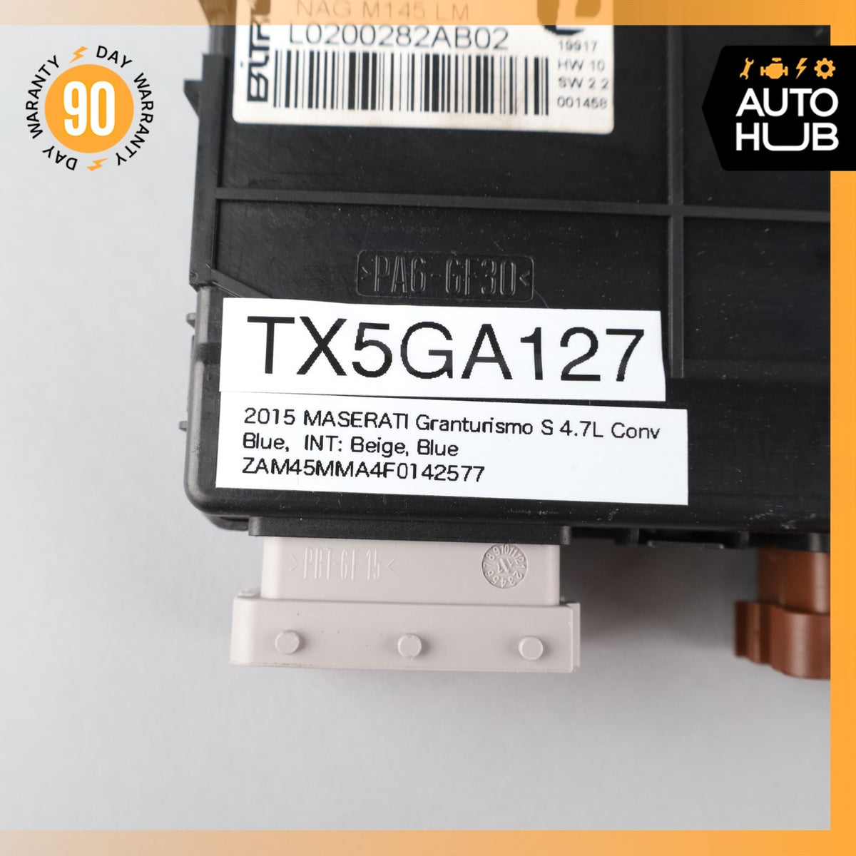 08-19 Maserati GranTurismo S M145 Front Left Side Seat Control Module OEM 47k - photo 9
