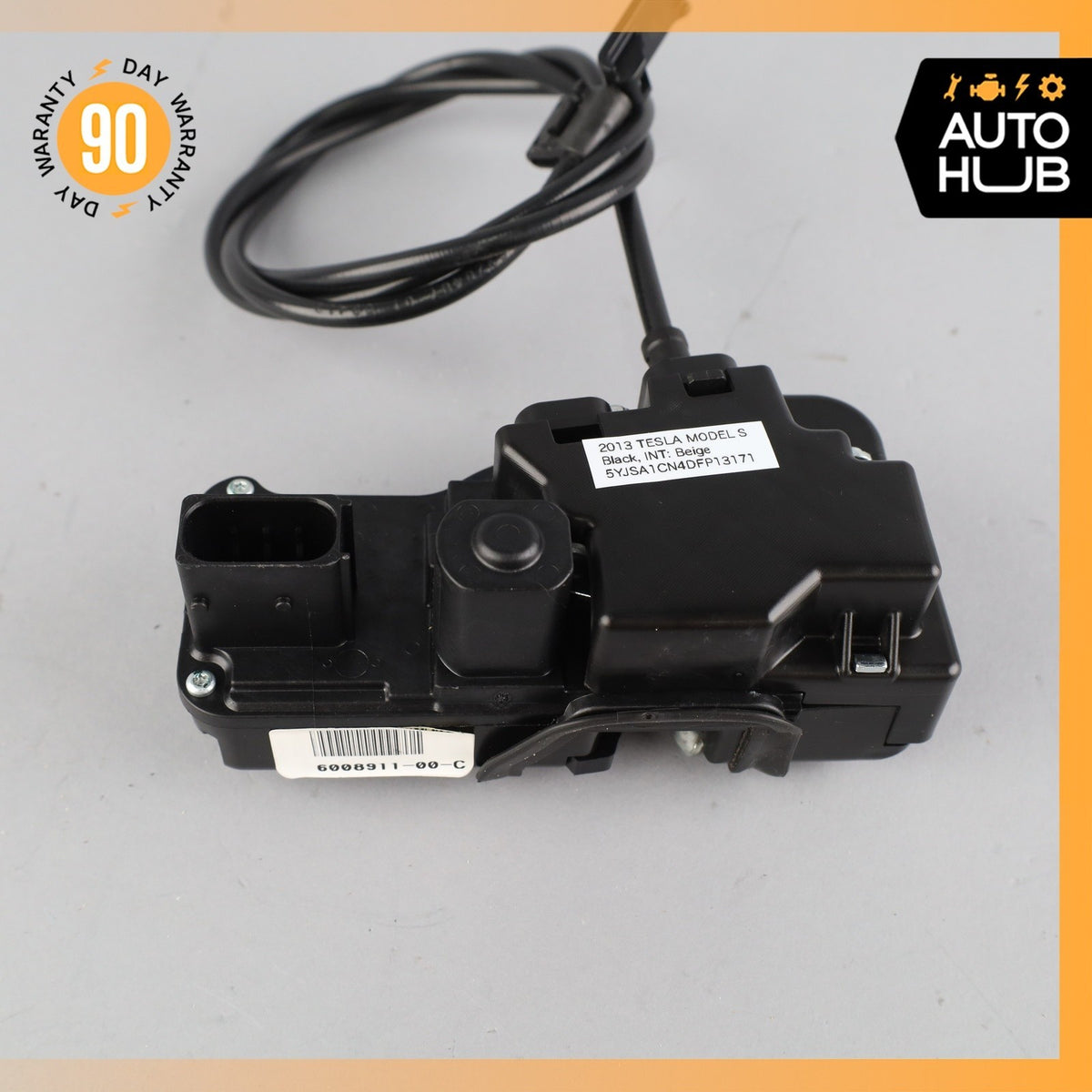 12-15 Tesla Model S Rear Left Door Lock Latch Actuator OEM 63k - photo 3