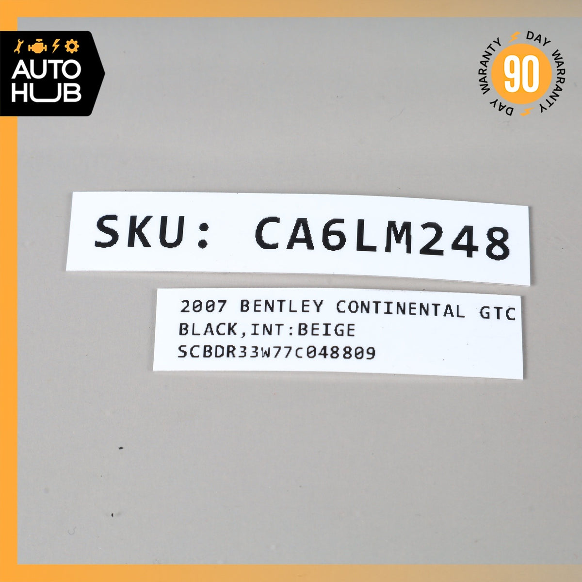 03-13 Bentley Continental GTC Flying Spur Steering Column Adjustment Switch OEM - photo 9