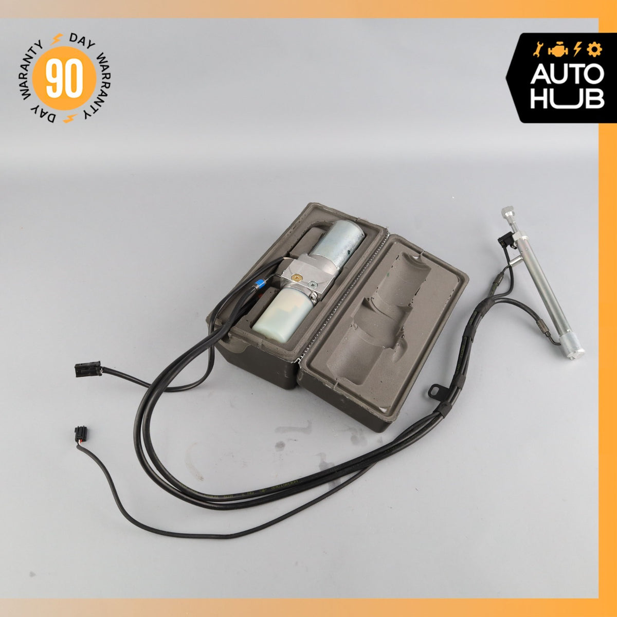 07-13 Mercedes W221 S550 S600 Trunk Lid Locking Hydraulic Pull Down Pump w/ Case - photo 1