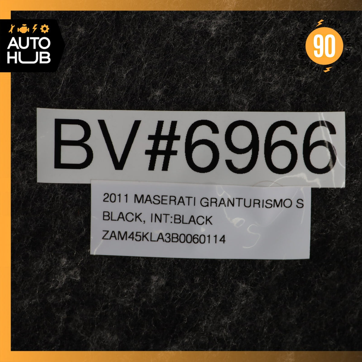 Maserati GranTurismo S M145 Rear Right Side Interior Trim Panel C Pillar OEM 61k - photo 20
