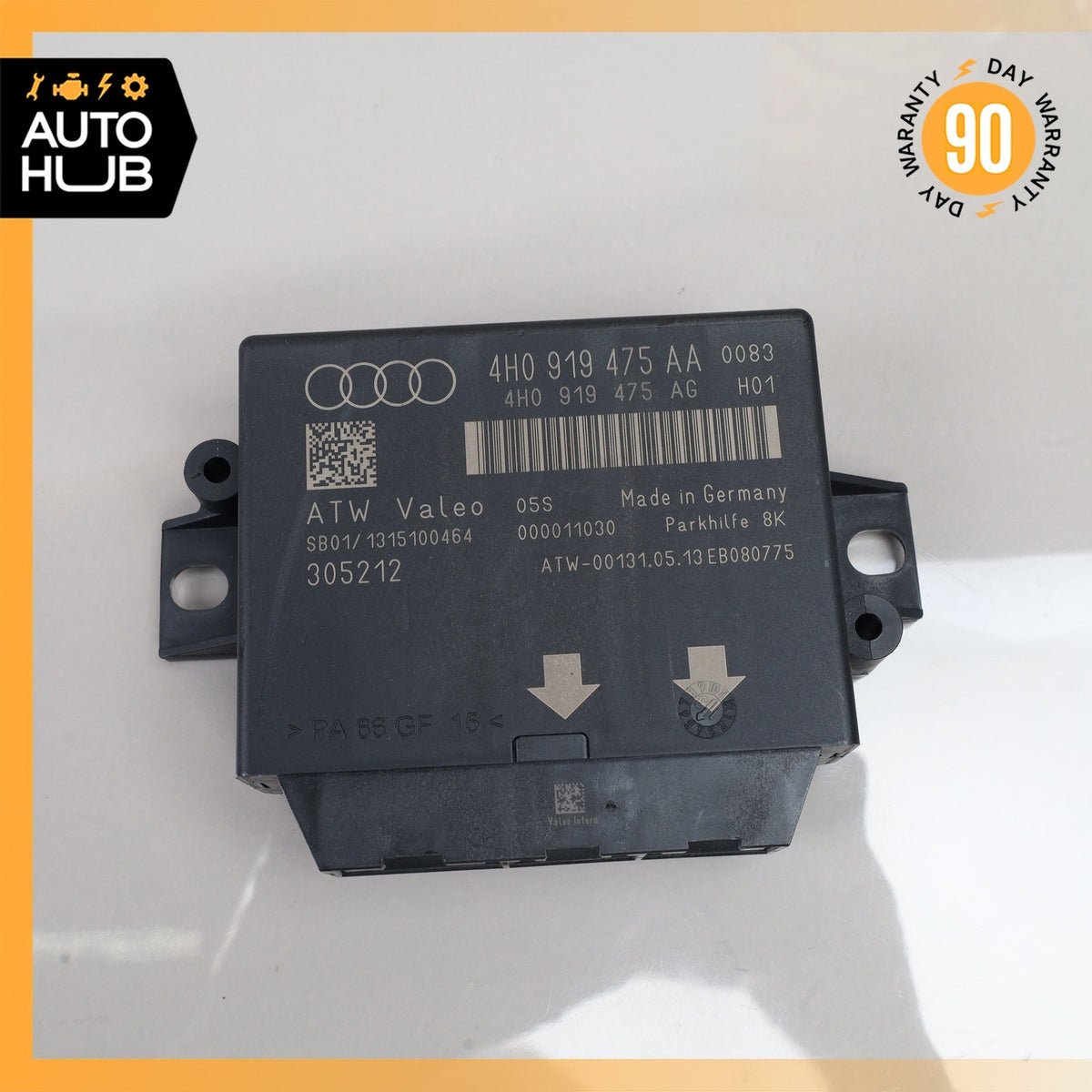 Audi C7 S6 Park Parktronic Parking Aid Assist Control Module 4H0919475AG OEM 51k - photo 2