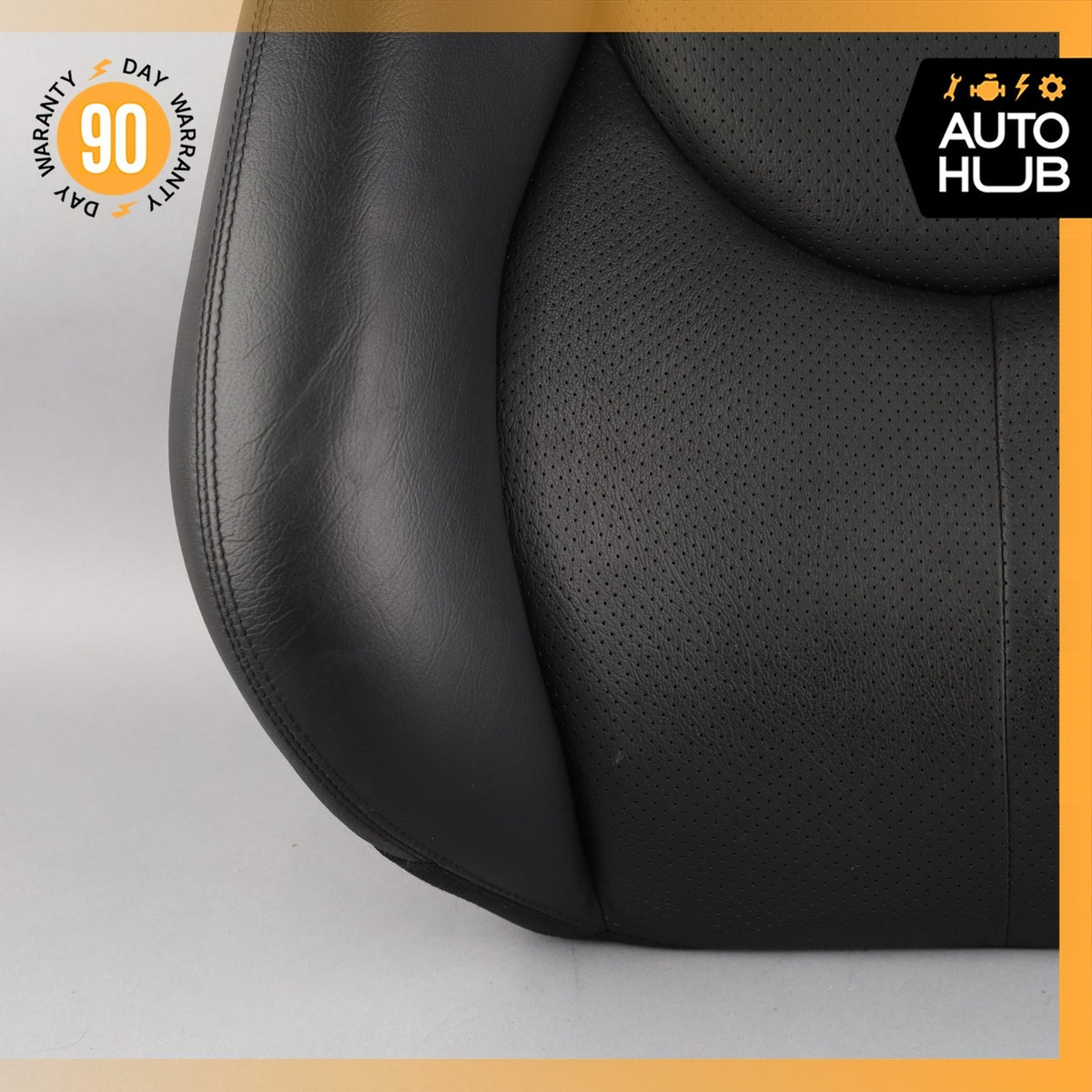 96-02 Mercedes R129 SL500 SL320 Right Side Top Upper Seat Cushion Black OEM 72k - photo 6