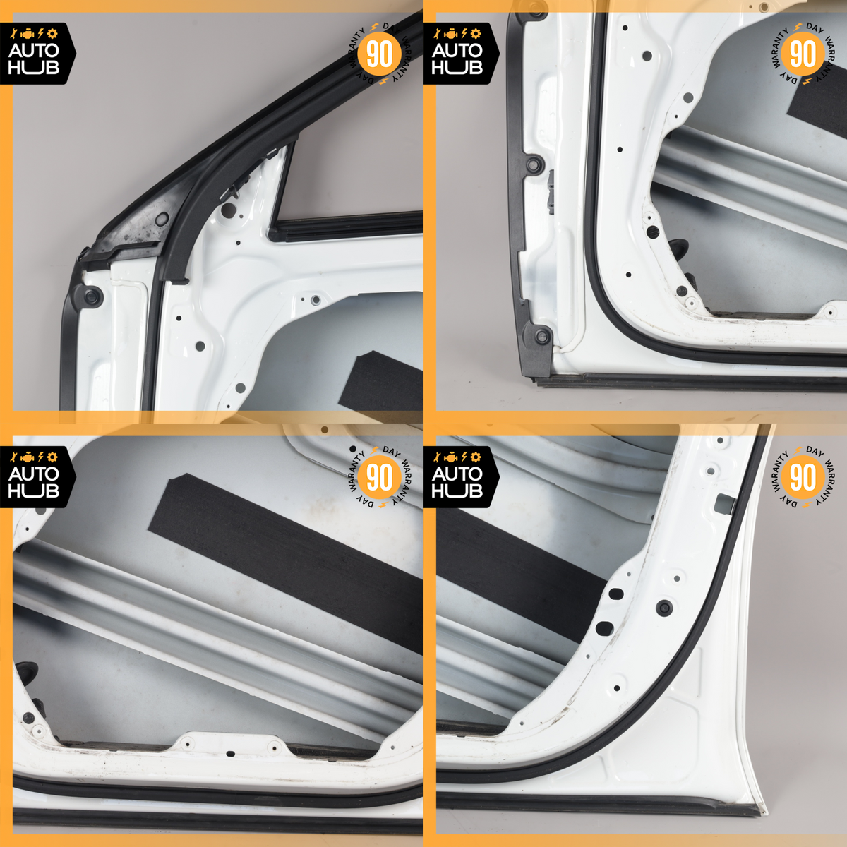 17-23 Mercedes W213 E300 E400 Front Right Passenger Side Door Shell White OEM - photo 18