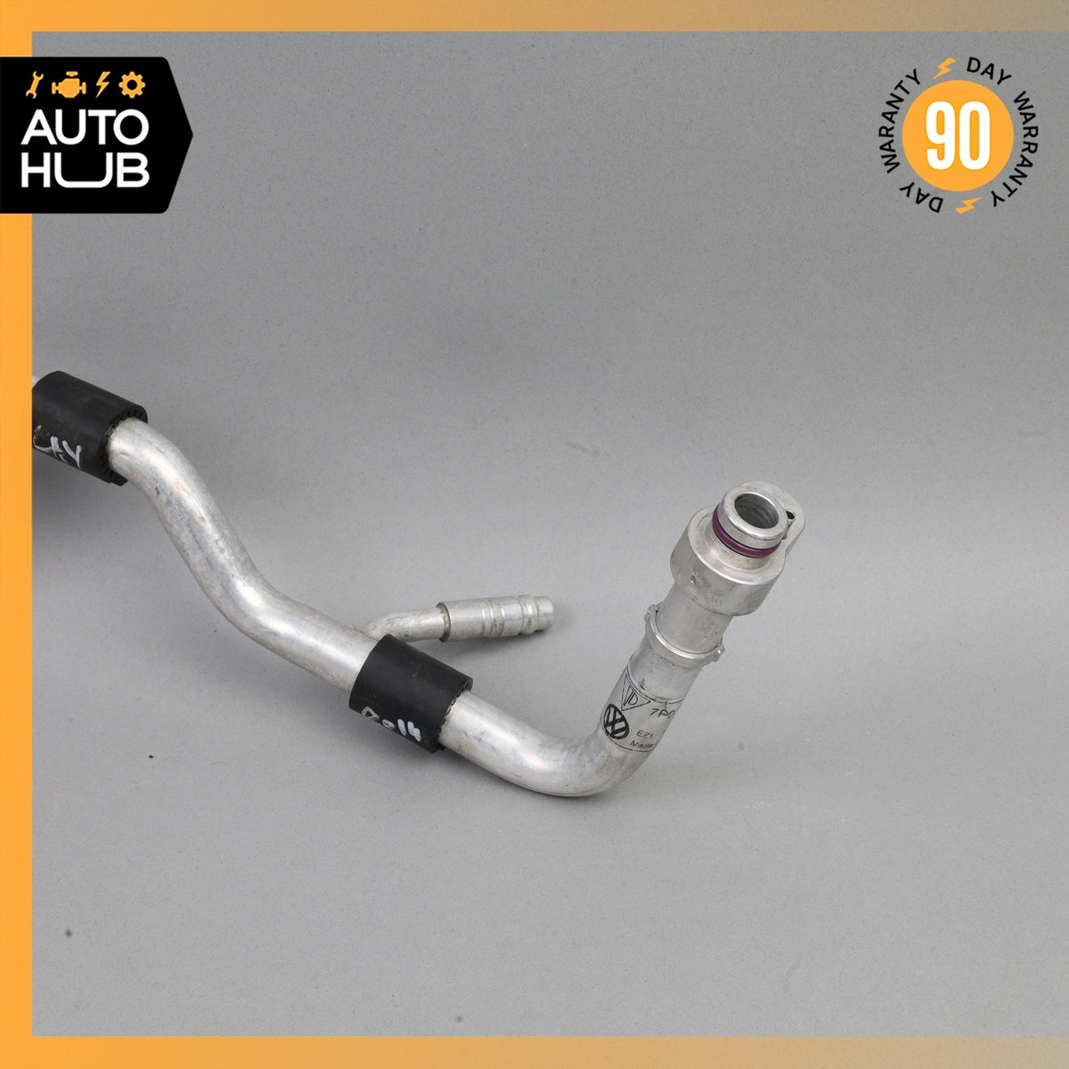 Porsche Cayenne 958 Hybrid S A/C AC Air Conditioning Hose Pipe Line OEM - photo 7