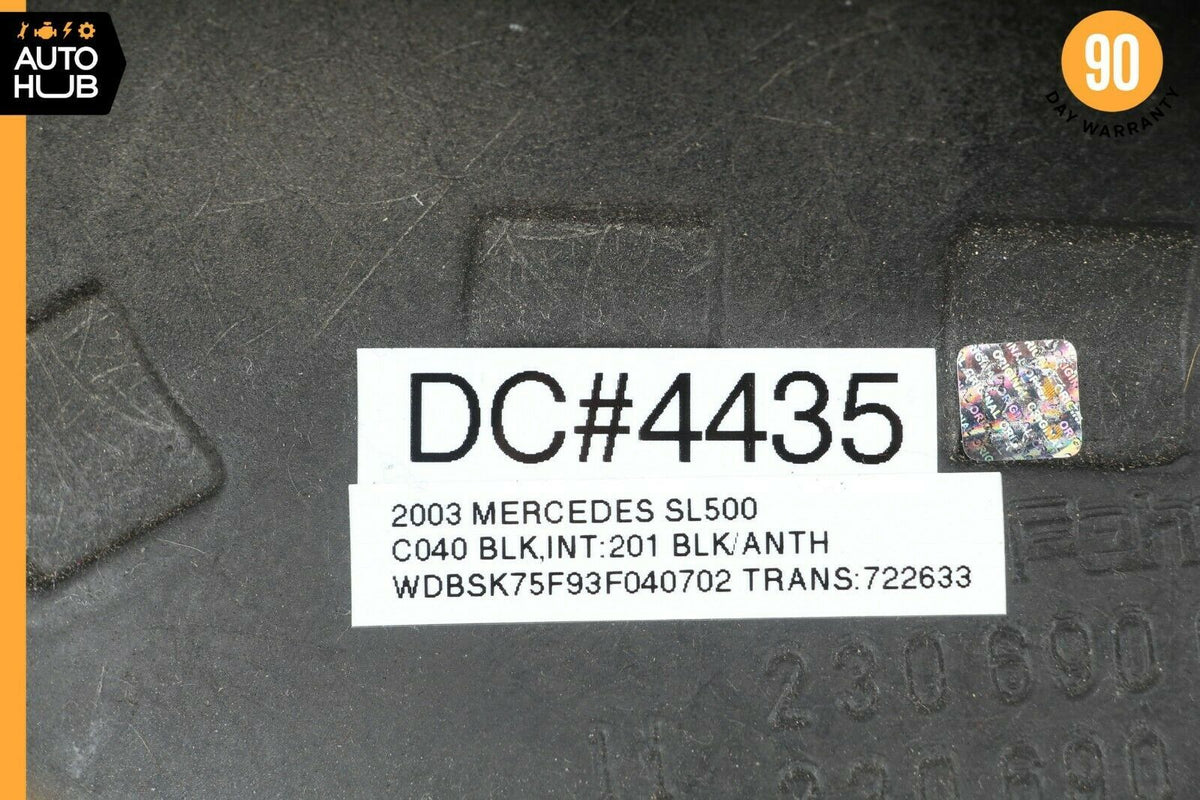 03-12 Mercedes R230 SL500 SL55 Front Left Interior Trim Panel A Pillar Suede OEM - photo 11