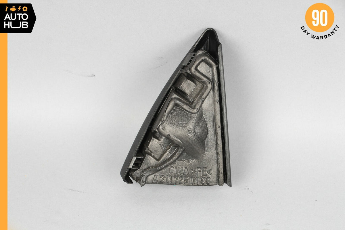 03-09 Mercedes W211 E350 E500 Tweeter Speaker Cover Left Driver Side Black OEM - photo 5