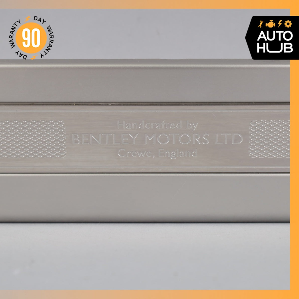 12-18 Bentley Continental GT GTC Right Side Outer Door Step Sill OEM 56k - photo 6