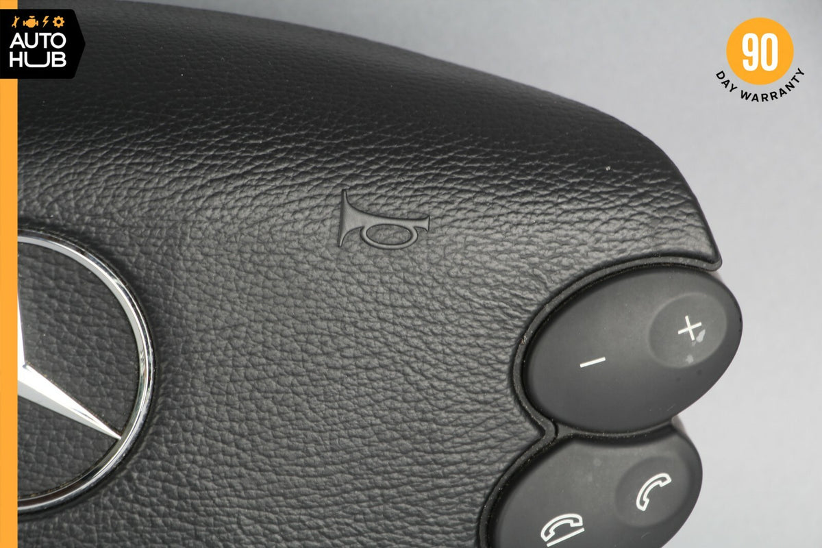 Mercedes W211 E350 CLS500 CLK350 Steering Wheel Airbag Air Bag Black OEM 57k - photo 3