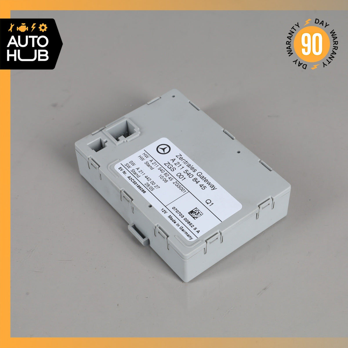 03-11 Mercedes W211 E350 CLS550 Central Gateway Control Module 1715405045 OEM - photo 2