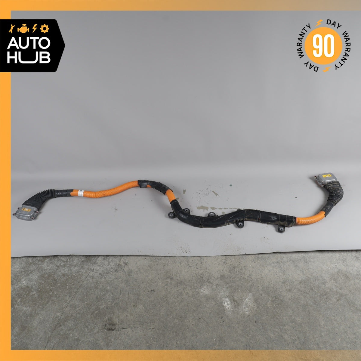 BMW F30 330e Hybrid Engine High Voltage Wire Harness Cable OEM 61k - photo 2