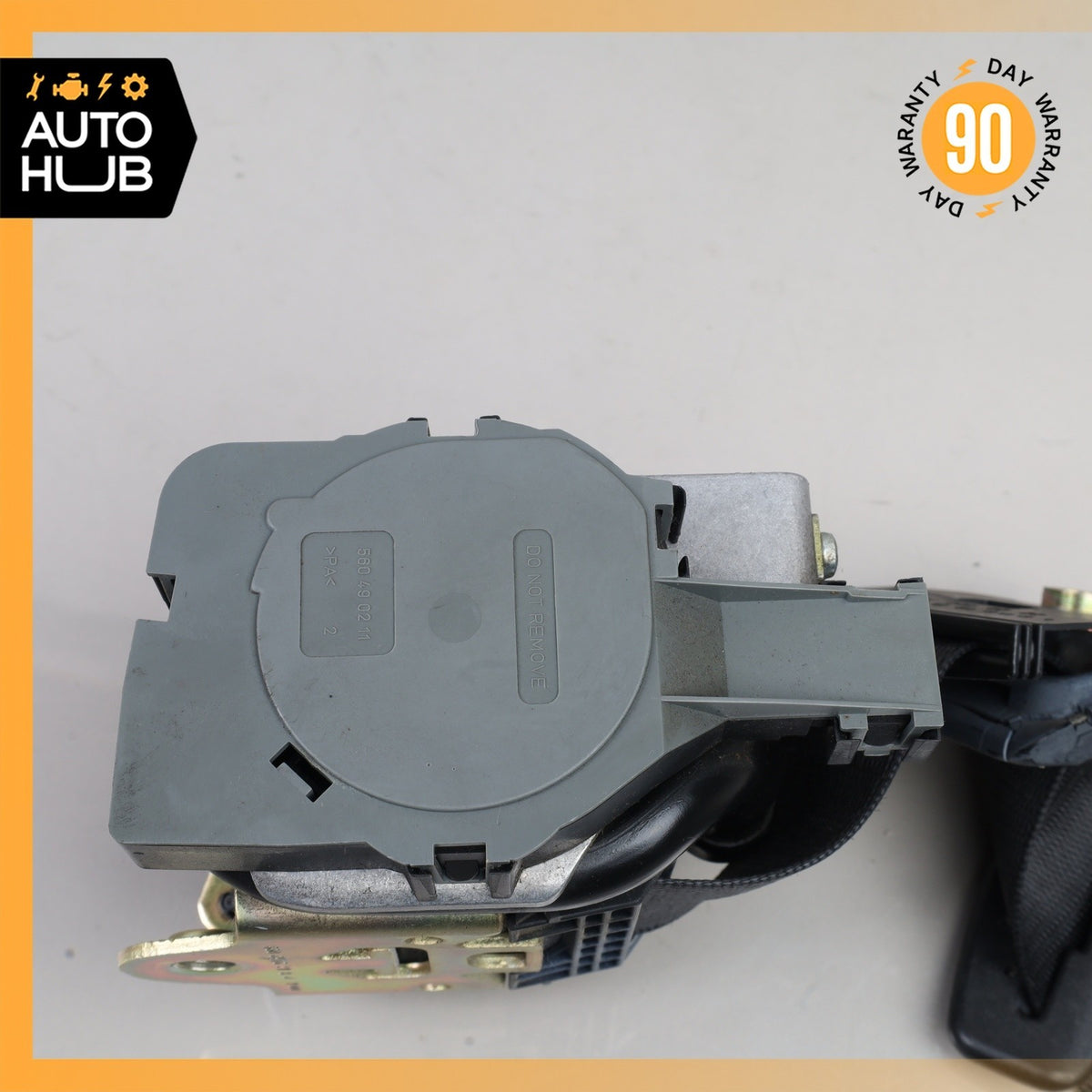 00-03 Mercedes W210 E430 E320 Seat Belt Retractor Front Right Side Black OEM - photo 11