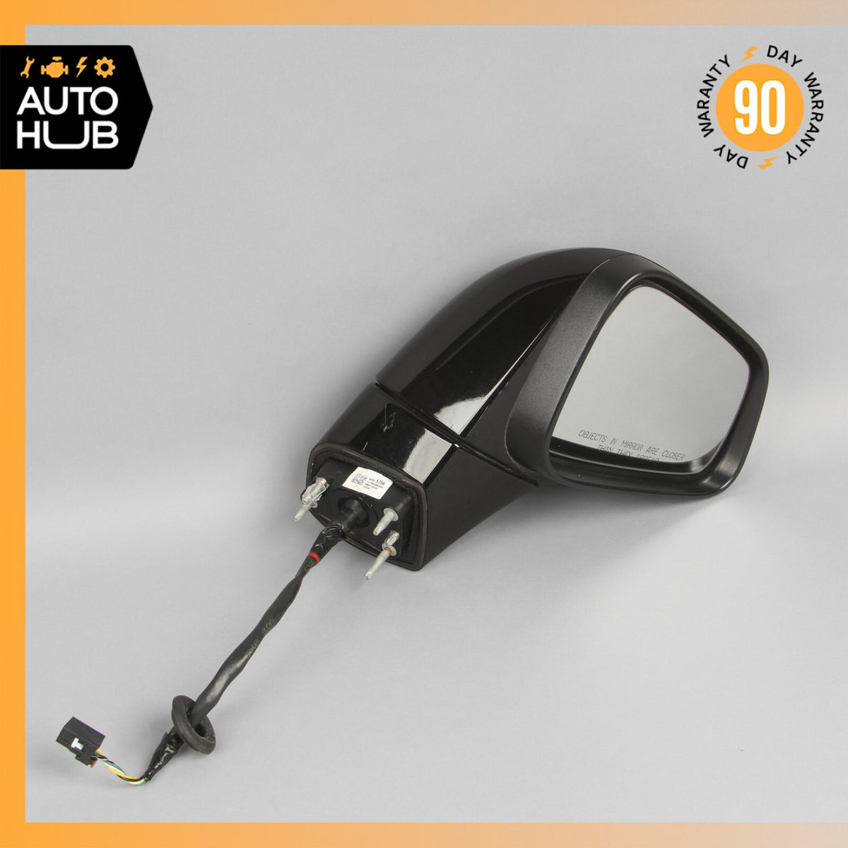 17-20 Chevrolet Trax Right Passenger Side Rear View Door Mirror Black OEM 31k - photo 2
