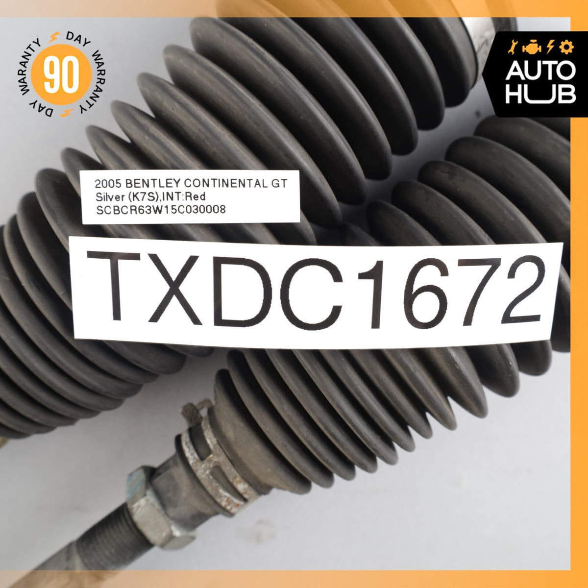 03-11 Bentley Continental GT Power Steering Rack and Pinion 3W1422062F OEM 73k - photo 17