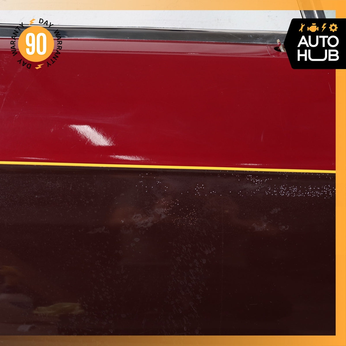 81-89 Rolls Royce Silver Spirit Spur Front Right Side Door Shell Red OEM 22k - photo 10