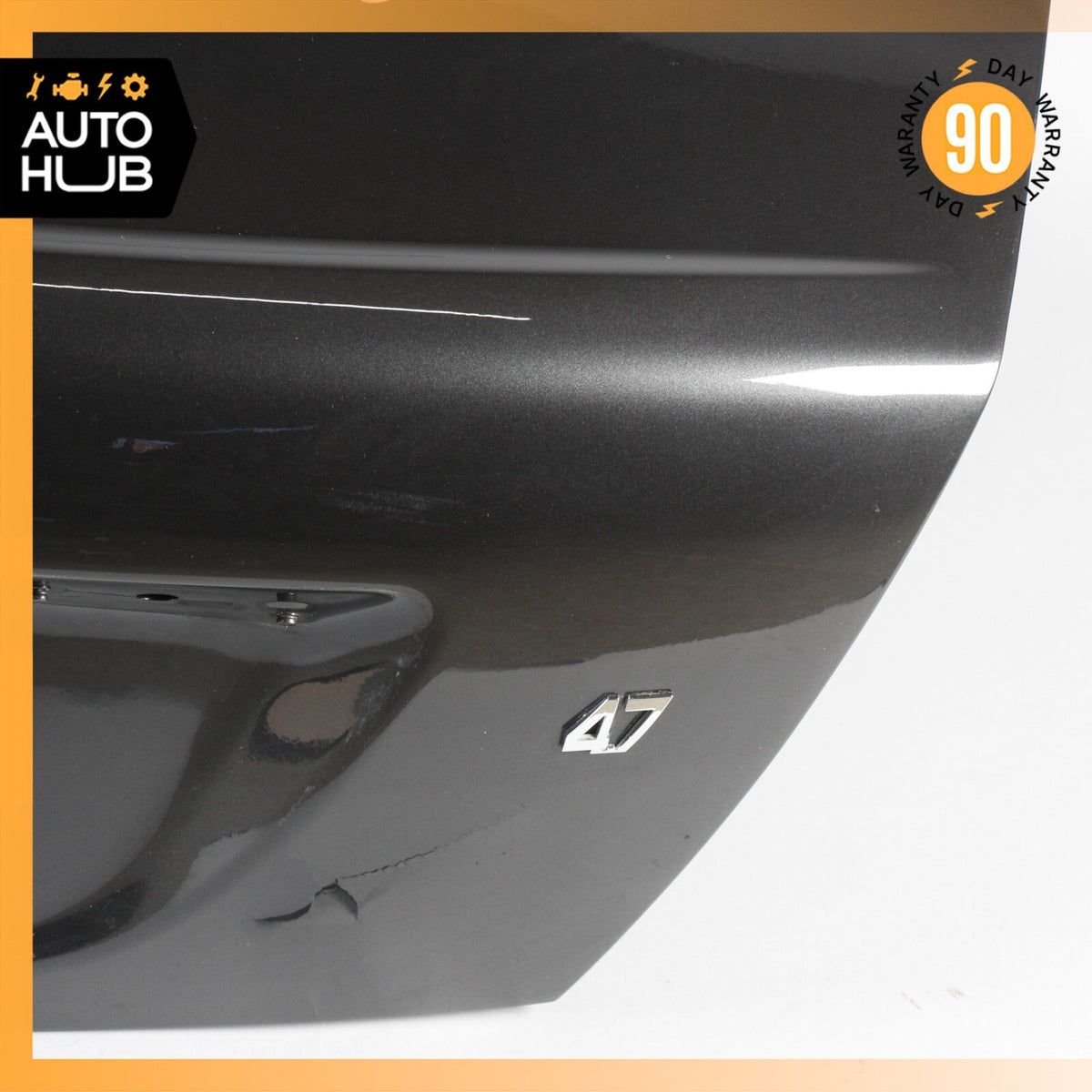 03-13 Maserati Quattroporte S GT S M139 4.7L Trunk Lid Panel Assembly OEM - photo 6