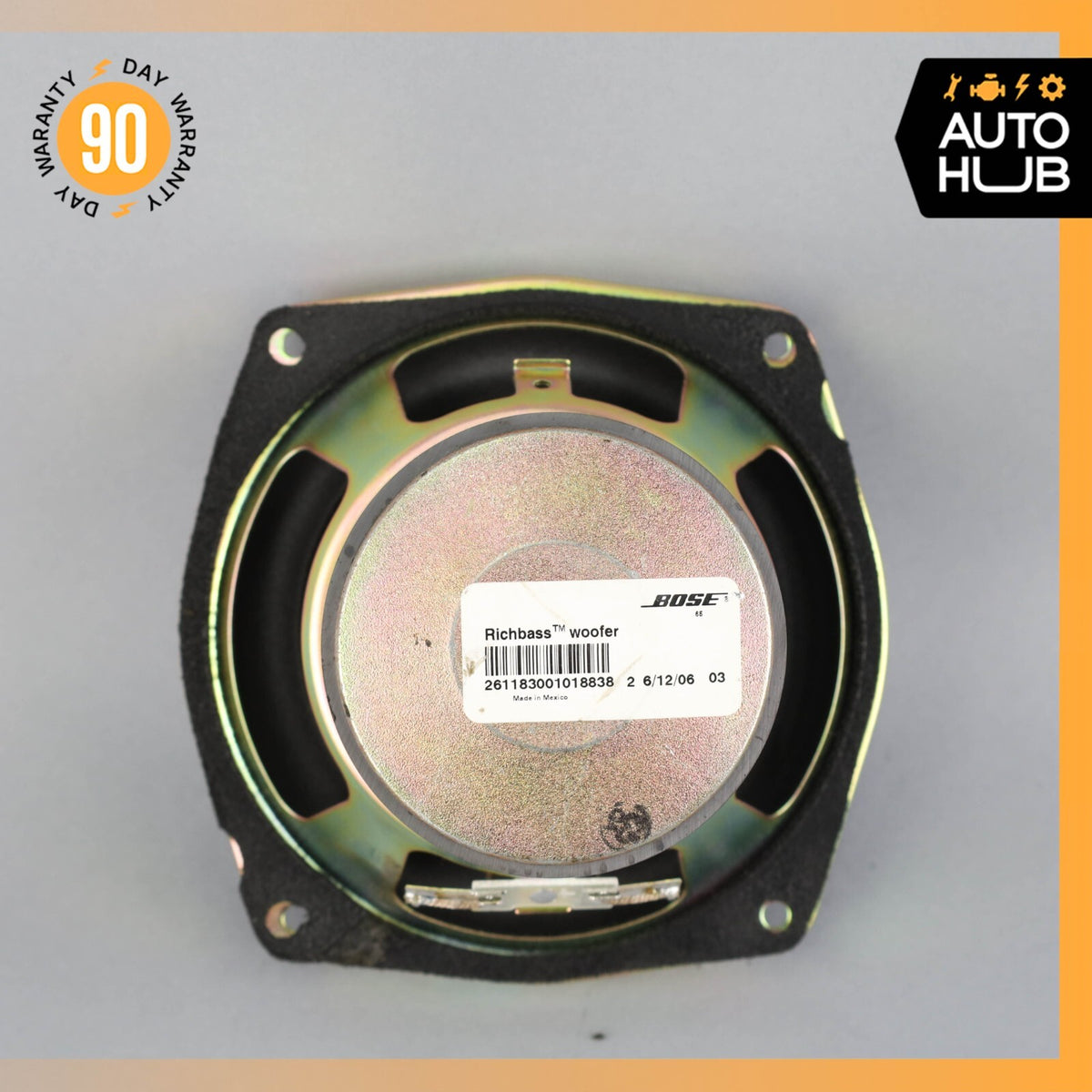 03-06 Porsche Cayenne 955 Turbo S Subwoofer Sub Woofer Audio Bose Speaker OEM - photo 5