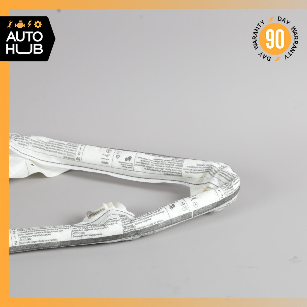 10-16 Mercedes W212 E350 E250 Sedan Roof Curtain Air Bag Right Side OEM - photo 5