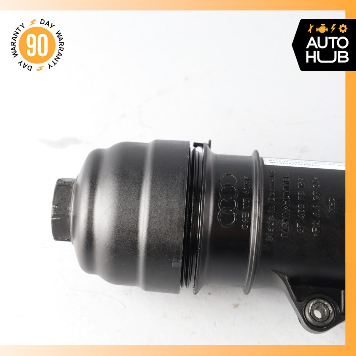 Porsche Cayenne 958 E-Hybrid S Engine Cooler Oil Filter Housing OEM - photo 6
