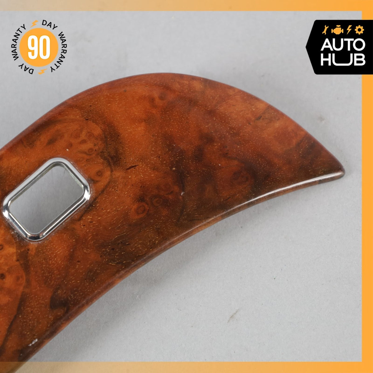99-09 Rolls Royce Seraph Arnage Front Left Side Seat Switch Trim Cover Wood OEM - photo 3