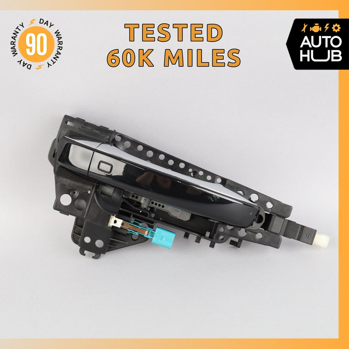 Audi 4G8 A7 S7 Front Right Exterior Door Handle Black 4H0837886 OEM - photo 1