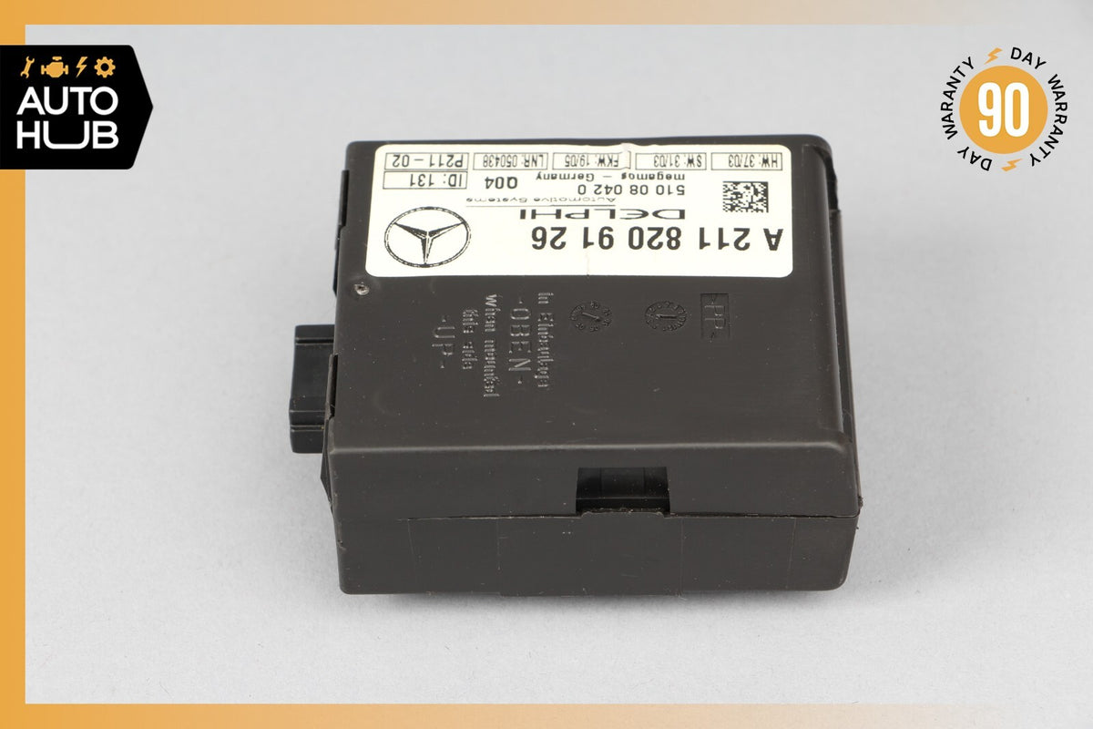 Mercedes R171 SLK280 SL500 S430 E320 Anti Theft Alarm Module 2118209126 OEM - photo 3