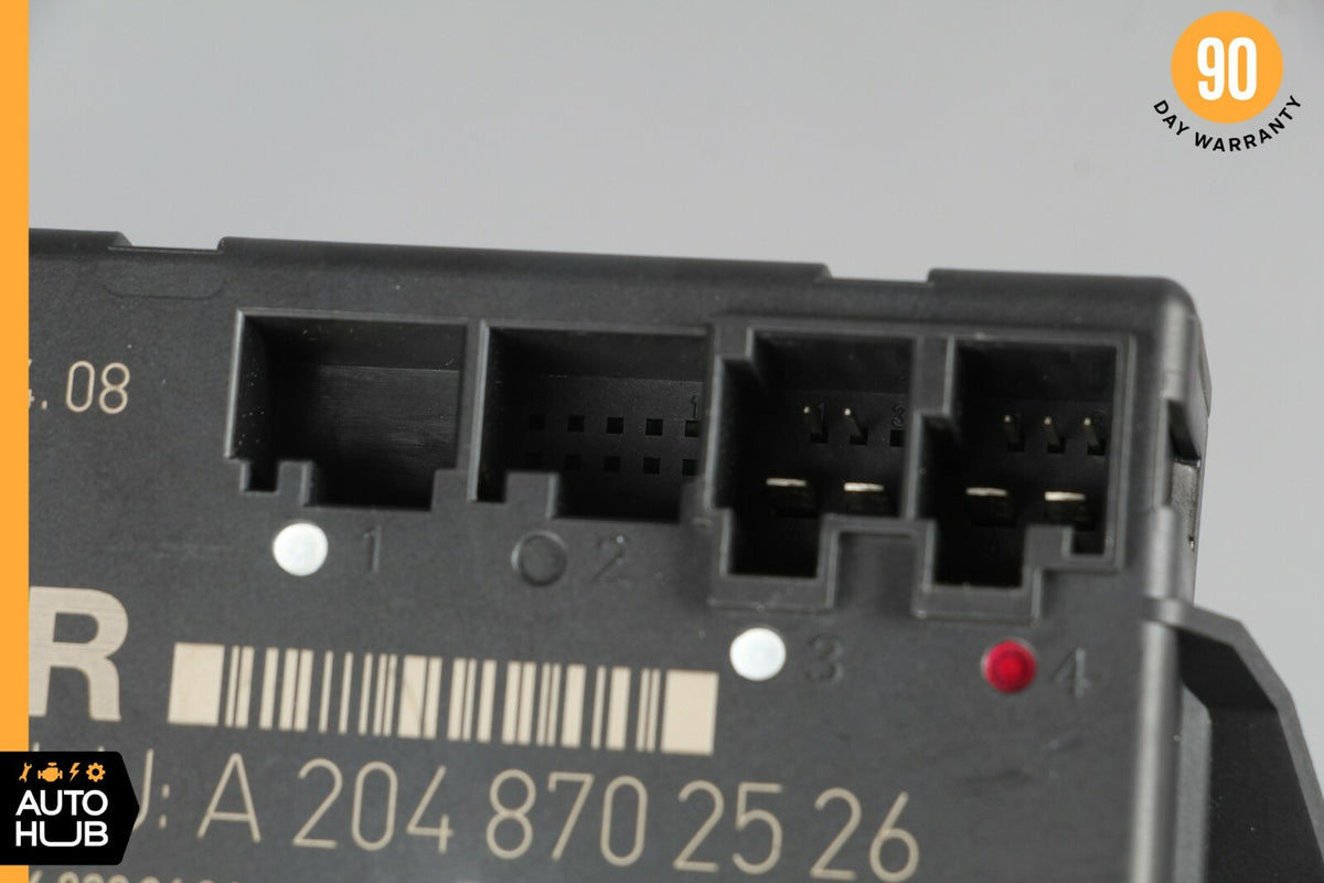 08-14 Mercedes W204 C300 C350 Rear Right Side Door Control Module 2048702526 OEM - photo 5