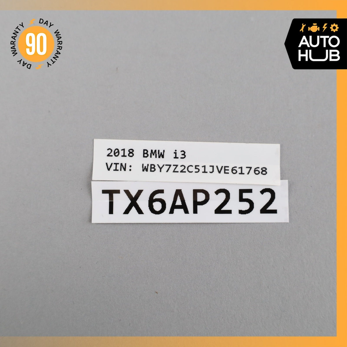 14-21 BMW i3 I01 Front Left Driver Side Interior Door Panel Brown OEM - photo 23