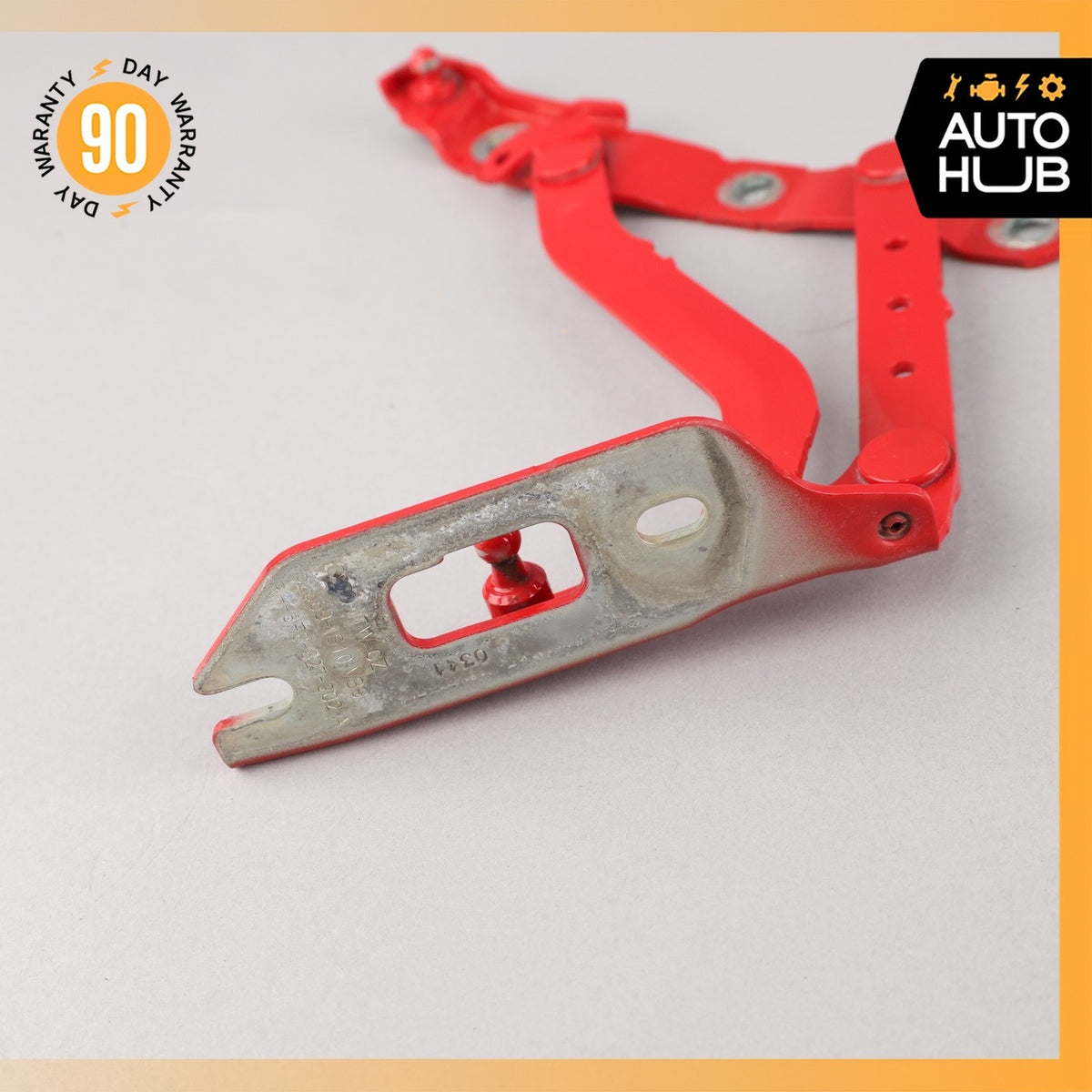 Audi A5 S5 Convertible Trunk Boot Left & Right Lid Hinge Set Red OEM - photo 5