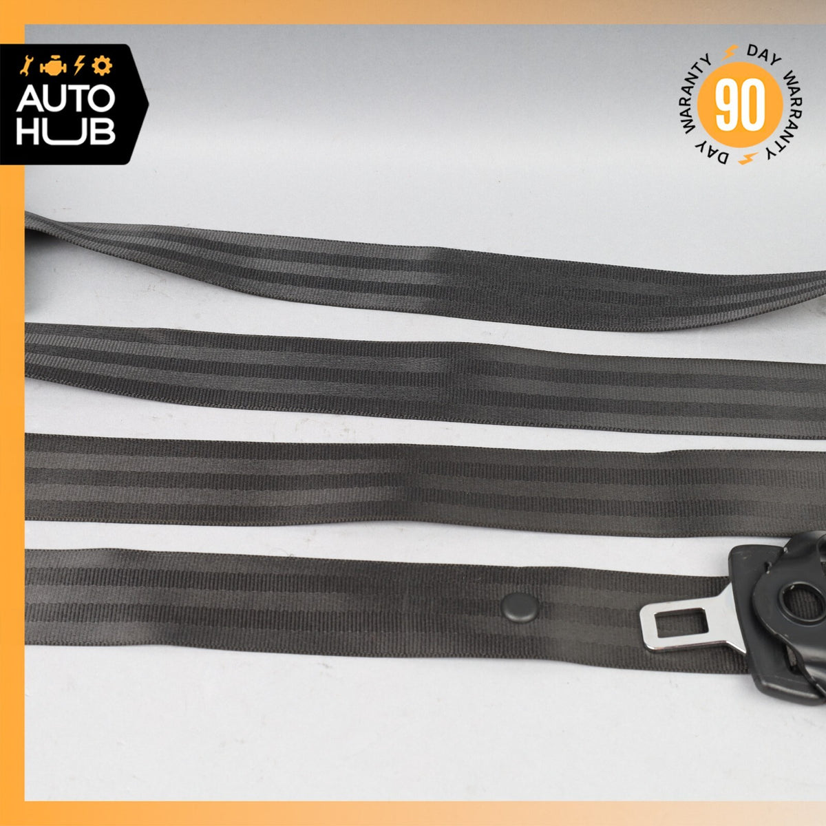 06-13 Bentley Continental Flying Spur Rear Right Side Seat Belt Black OEM - photo 4