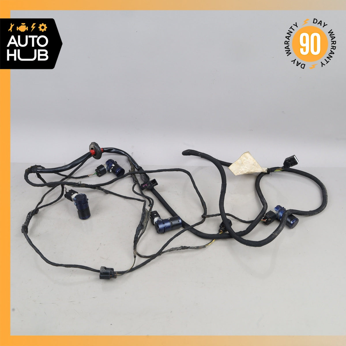 03-08 Maserati Quattroporte M139 Rear Bumper Parking Wire Harness OEM - photo 2