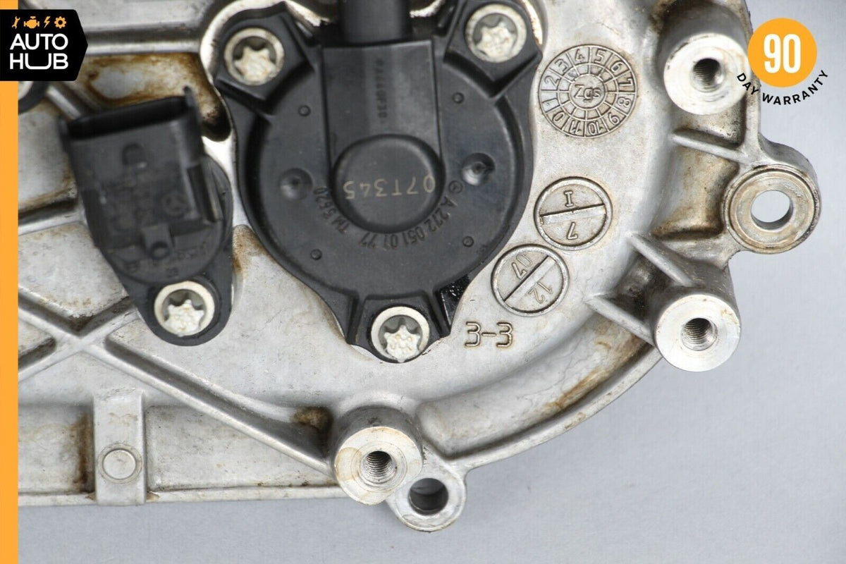 Mercedes W221 S550 E350 Front Left Side Engine Timing Chain Cover Plate OEM - photo 5