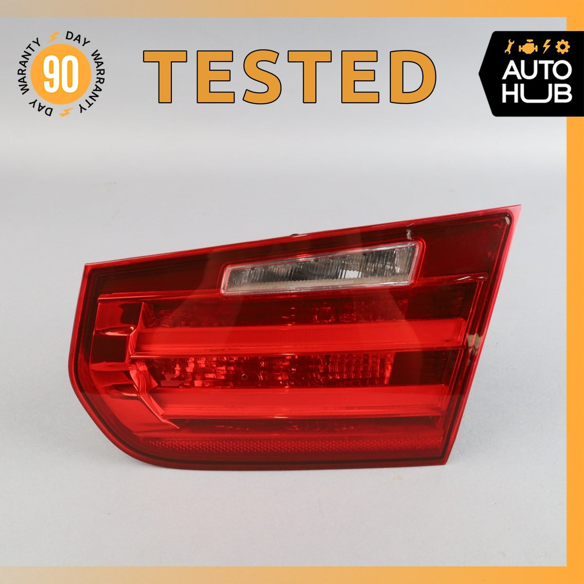 12-15 BMW F30 320i 328i 335i Rear Right Side Inner Taillight Tail Light Lamp OEM - photo 1