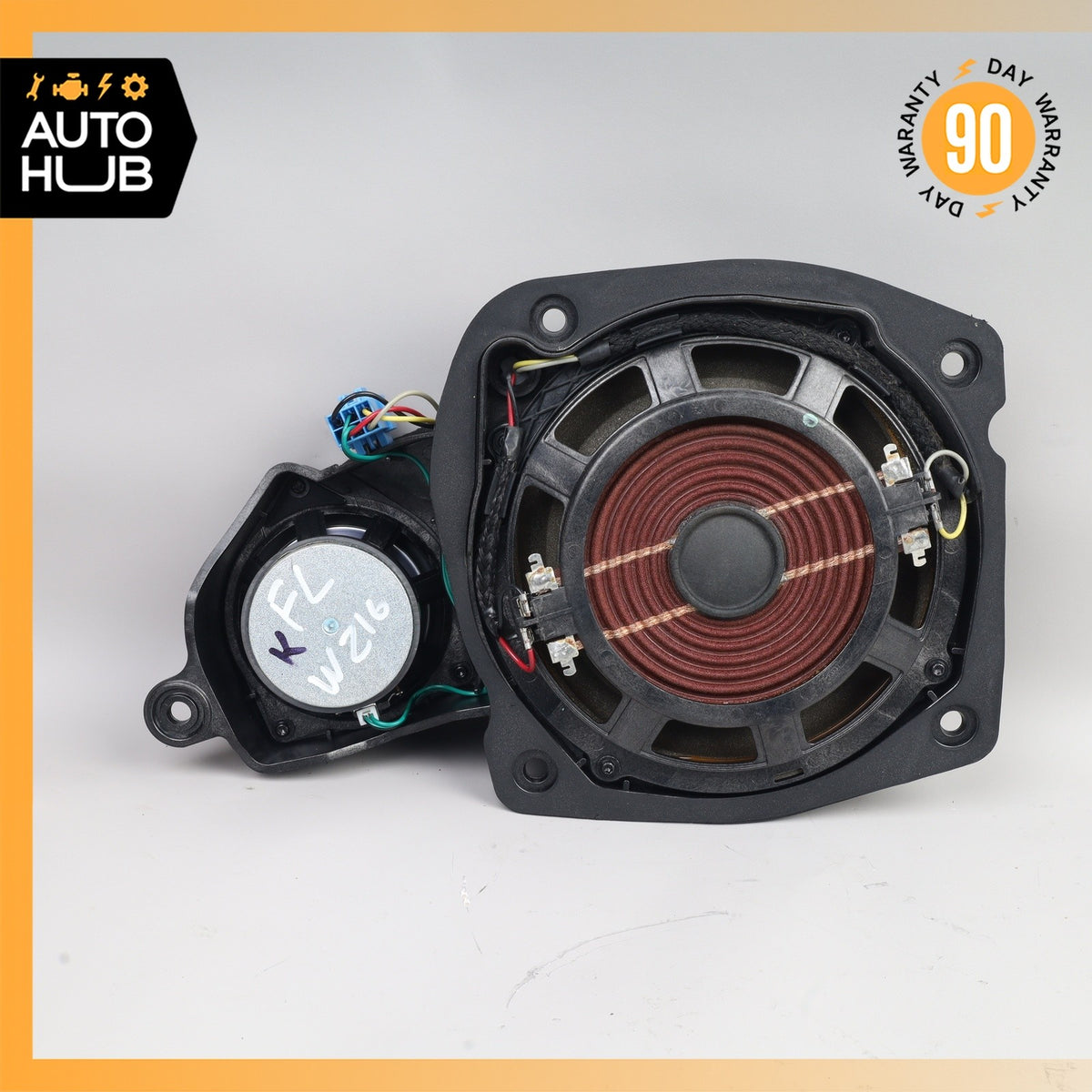 07-09 Mercedes W216 CL550 CL63 Front Left Driver Door Speaker Tweeter OEM 85k - photo 10