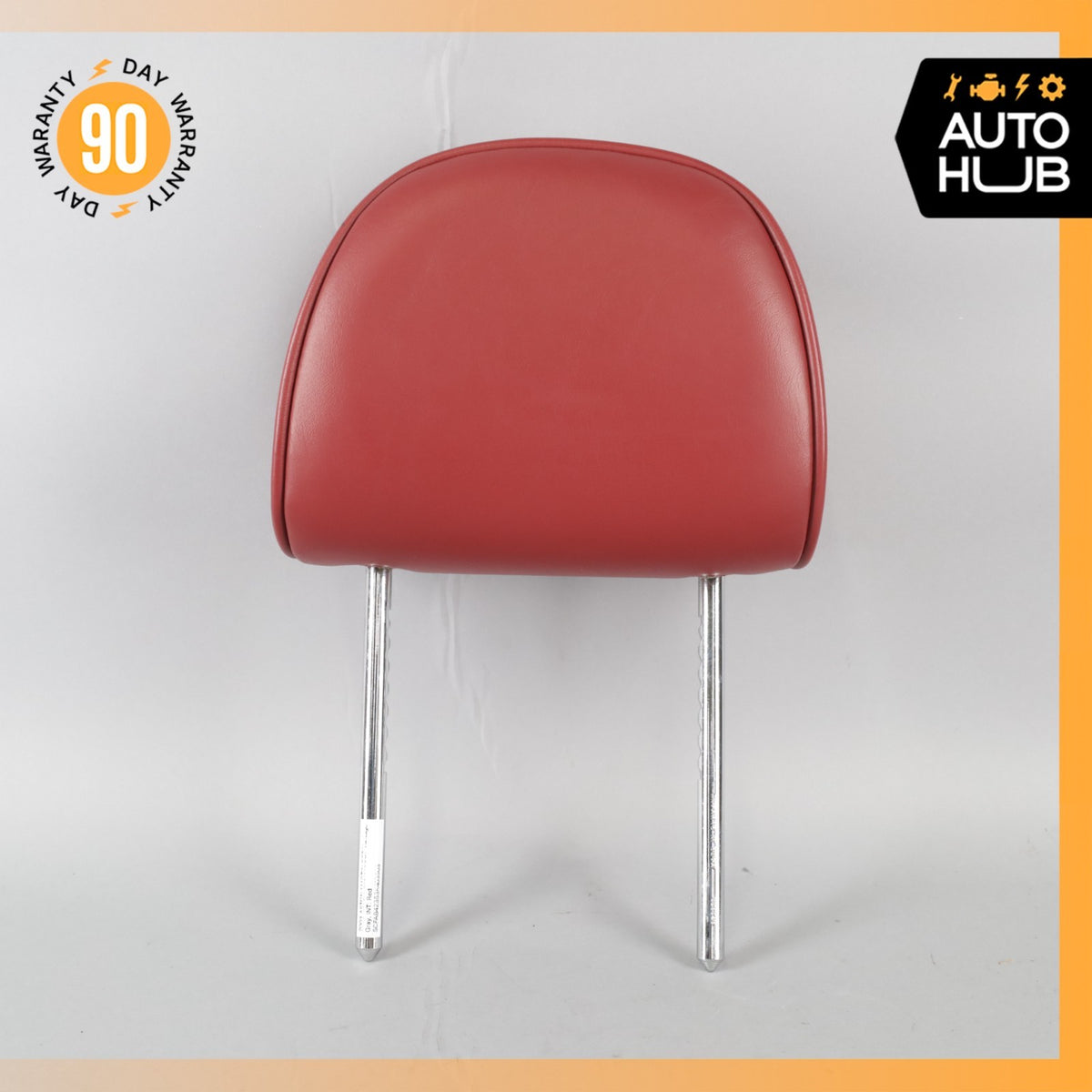 00-04 Aston Martin DB7 Vantage Front Left or Right Seat Headrest Red OEM 35k - photo 2