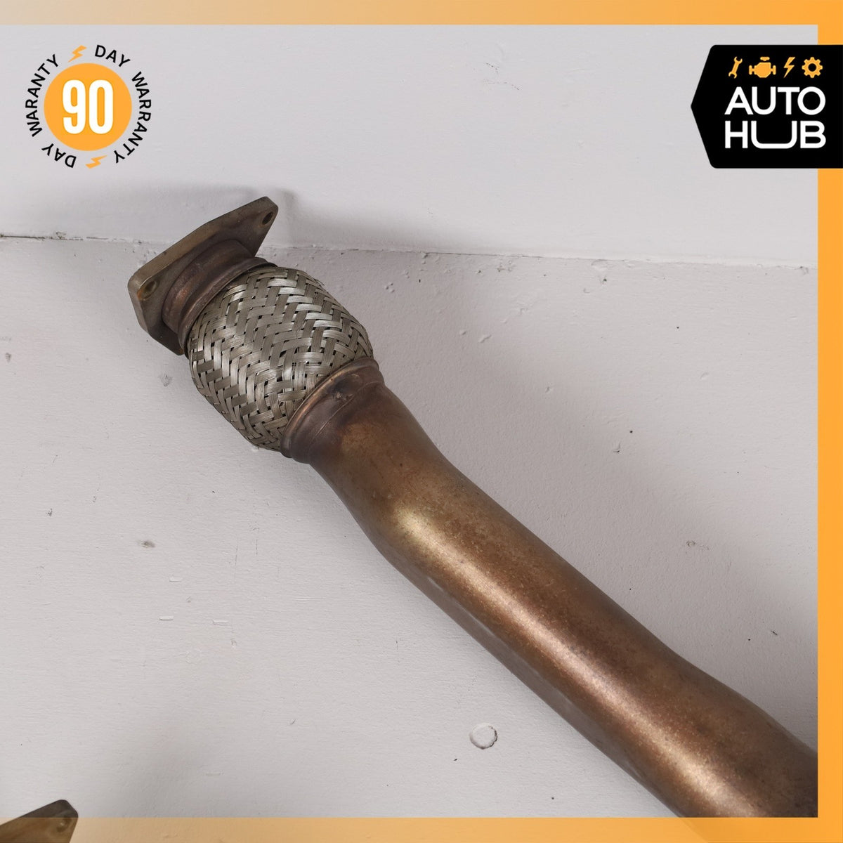 03-13 Bentley Continental GTC GT Exhaust Downpipe Left & Right Side Set OEM 43k - photo 3