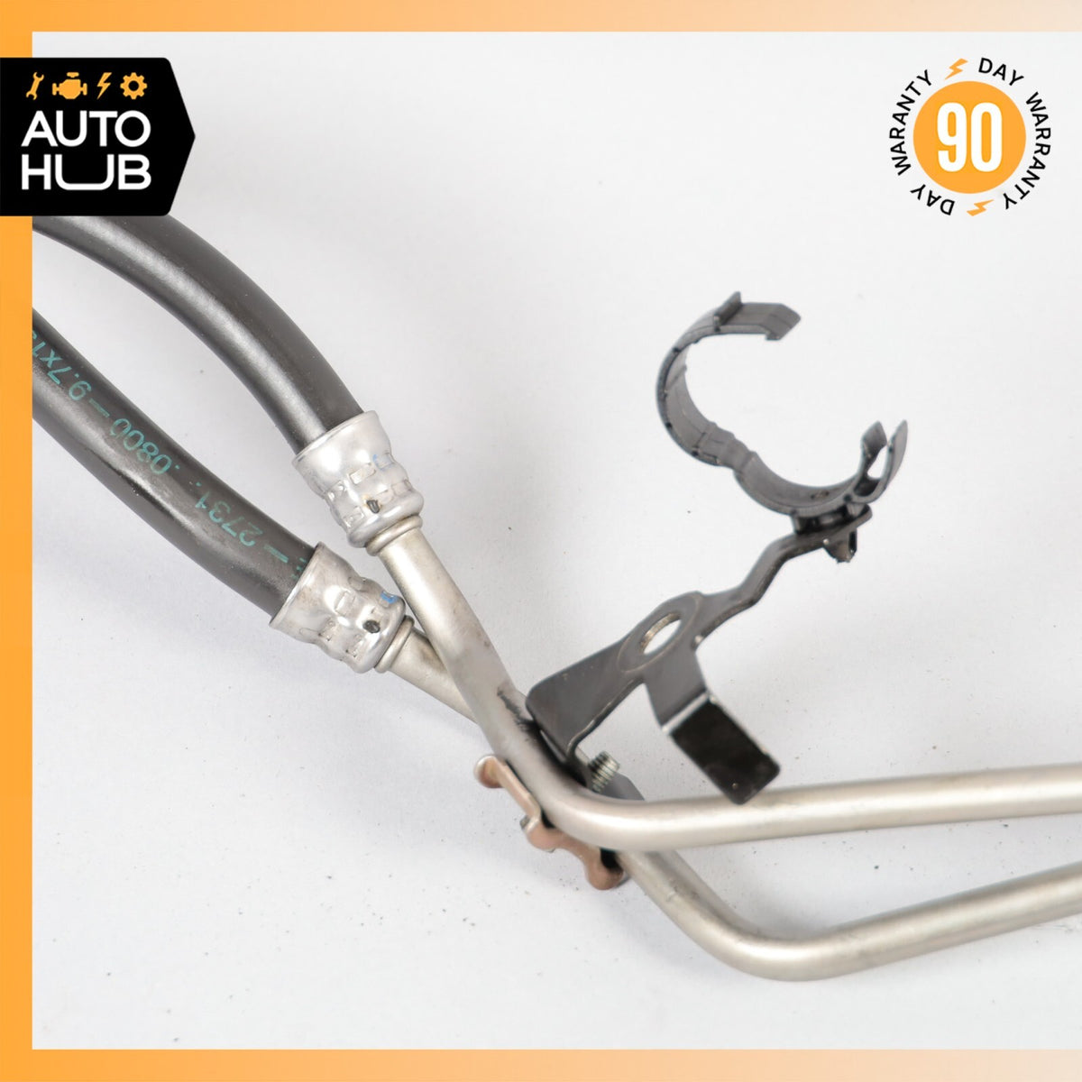 04-06 Mercedes R230 SL500 Transmission Oil Cooling Hose Line Left & Right OEM - photo 6
