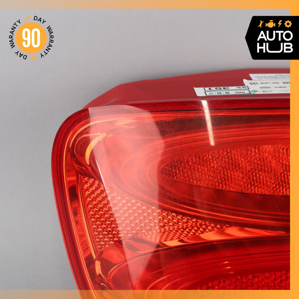12-13 Bentley Continental GT GTC Left Driver Side LED Tail Light Lamp OEM 56k - photo 5