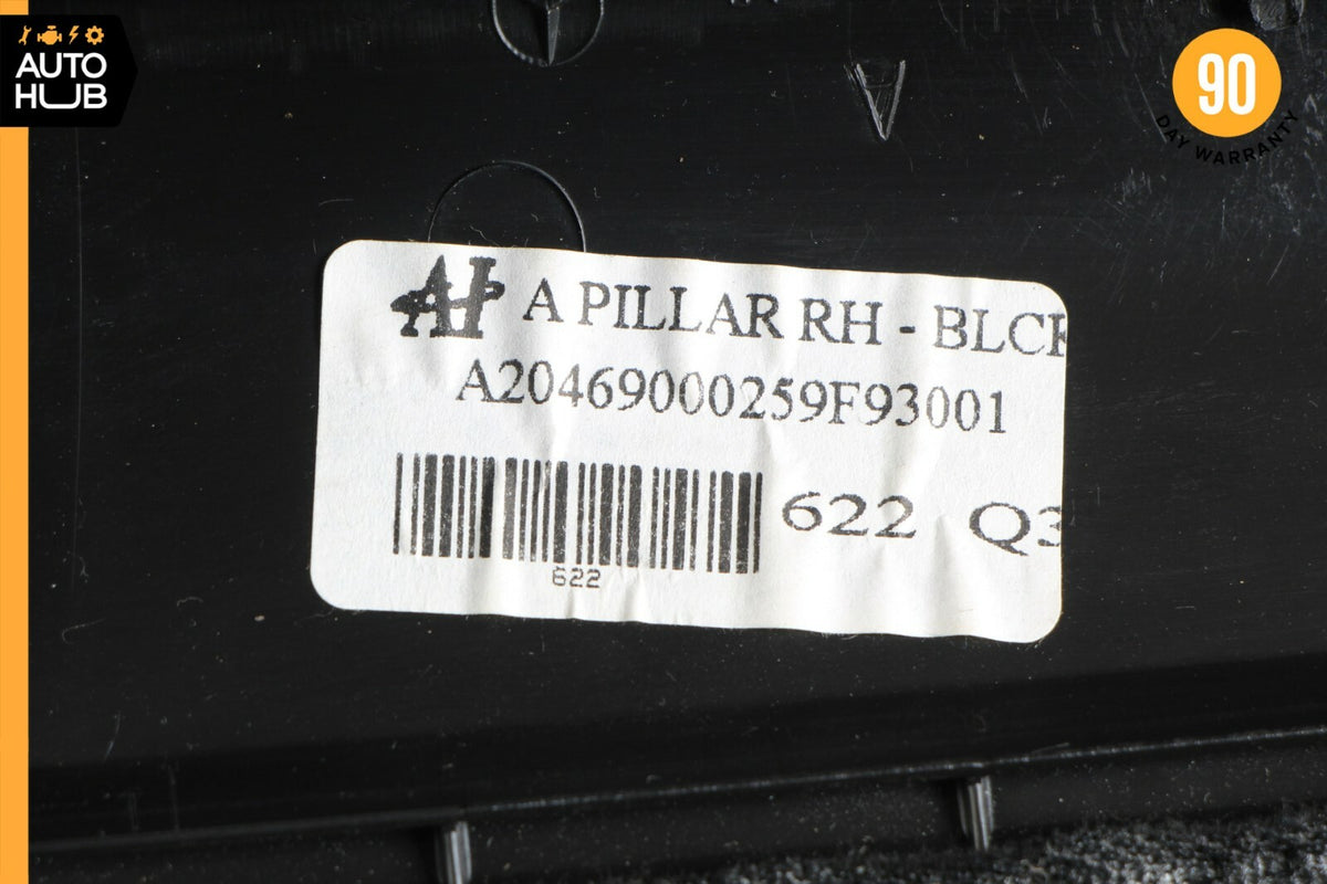 08-14 Mercedes W204 C300 C250 C350 Front Right Interior Trim Panel A Pillar OEM - photo 11