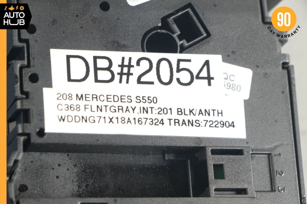 07-13 Mercedes W221 S550 S600 Rear Right Side Seat Control Memory Switch OEM - photo 10